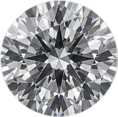 Round brilliant cut diamond